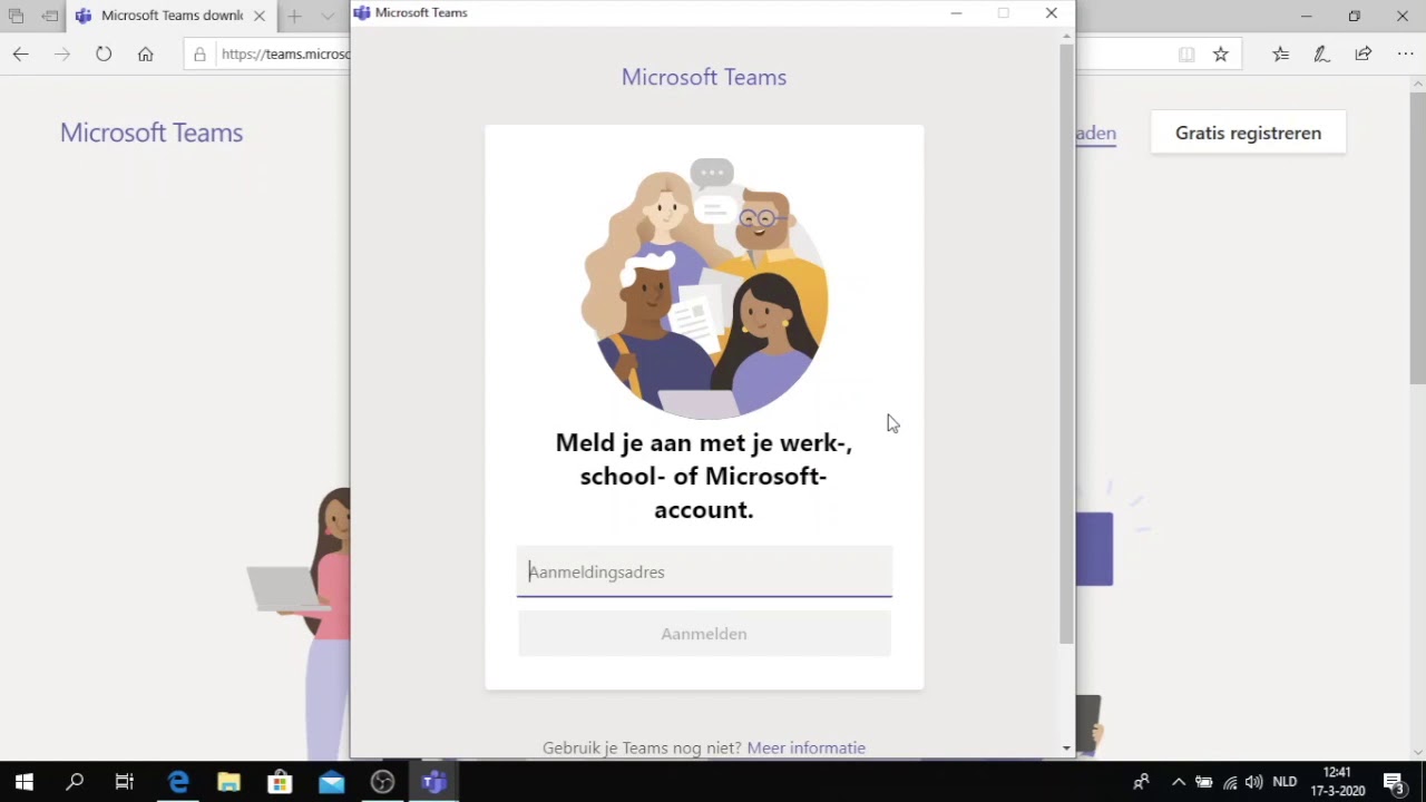 Microsoft Teams installeren How to YouTube
