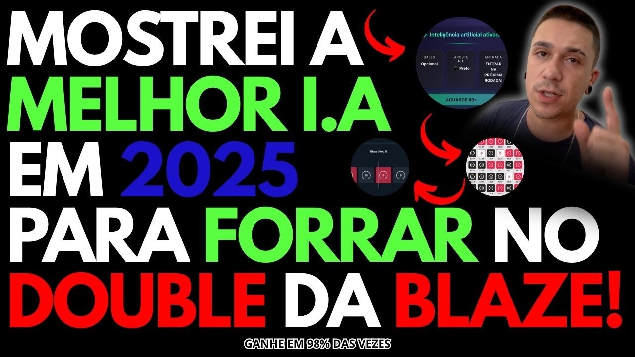 🎯 ACHEI O MELHOR APP DE I.A da Blaze, Robô Sem Gale – APP DE IA FUNCIONA NO DOUBLE? MOSTREI AO VIVO!