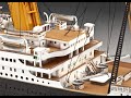 Разбор сборной модели RMS TITANIC 1:400 от компании Revel.