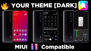 YOUR THEME [DARK]DWM19|MIUI 11 compatible Theme|miui 11Dark Theme|Best miui themes|lock screen theme