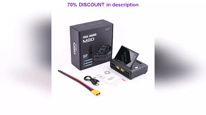 A must-have product! ToolkitRC M8D 1600W 50A Touchscreen Dual Channels Charger 3.5'' Flip Screen 6