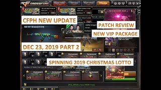 CrossFire Philippines 2019: New Patch Update December 23, 2019 Spinning 2019 Christmas Lotto & More