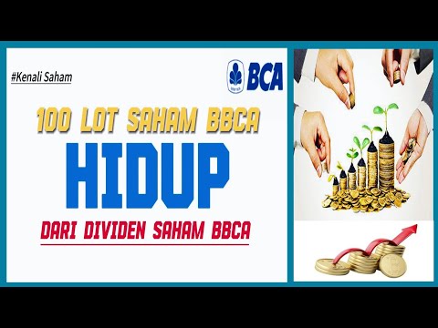 Hidup dari Dividen Saham - Potensi Hidup Dari Dividen Saham BBCA !!