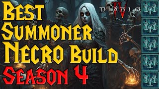The Summoner Is The BEST NECRO Build In Season 4 Diablo 4