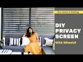 HOW TO BUILD PRIVACY WALL | DIY outdoor privacy | Build an outdoor privacy wall | DIY DECK SCREEN