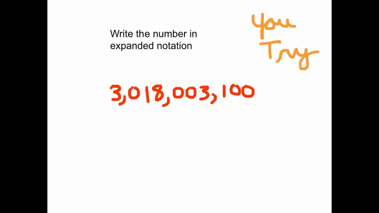 Reading Numbers To The Billions Youtube