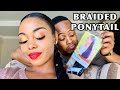 BRAIDED PONYTAIL TUTORIAL | GRWM | Rego's Corner | #RegoDise | South African YouTubers