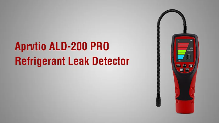Aprvtio ALD-200 PRO Refrigerant Leak Detector Upgrade 2025