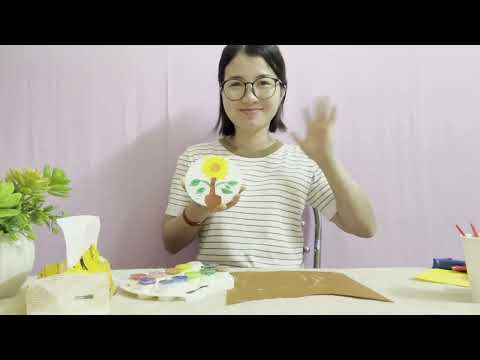 Видео: Cách Vẽ Chậu Cây Hoa Hướng Dương