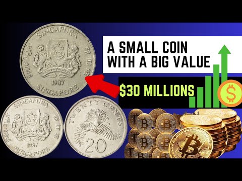Coin Hunting Jackpot: The Incredible Value Of The 1987 Singapore 20 Cent Coin!