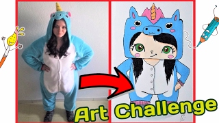 ⁣Art Challenge - JE ME DESSINE EN COSPLAY LICORNE (+ Annonce défi)