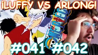 LUFFY VS ARLONG One Piece Capitulo 41 y 42 REACCION