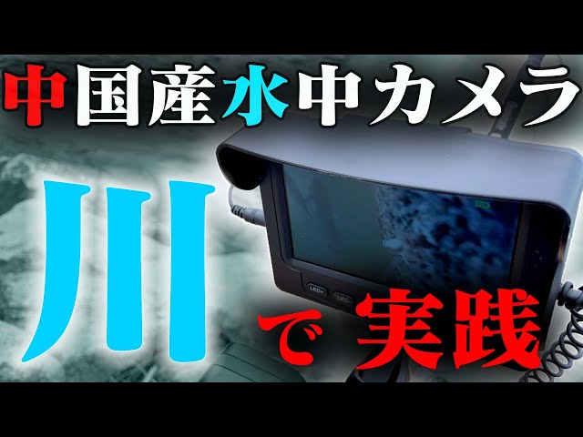安くても大丈夫？】某中国通販サイトで購入した水中カメラを川で試して