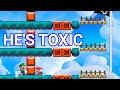 When Being Toxic BACKFIRES — Mario Maker 2 Multiplayer Versus w/ RedFalcon & raysfire