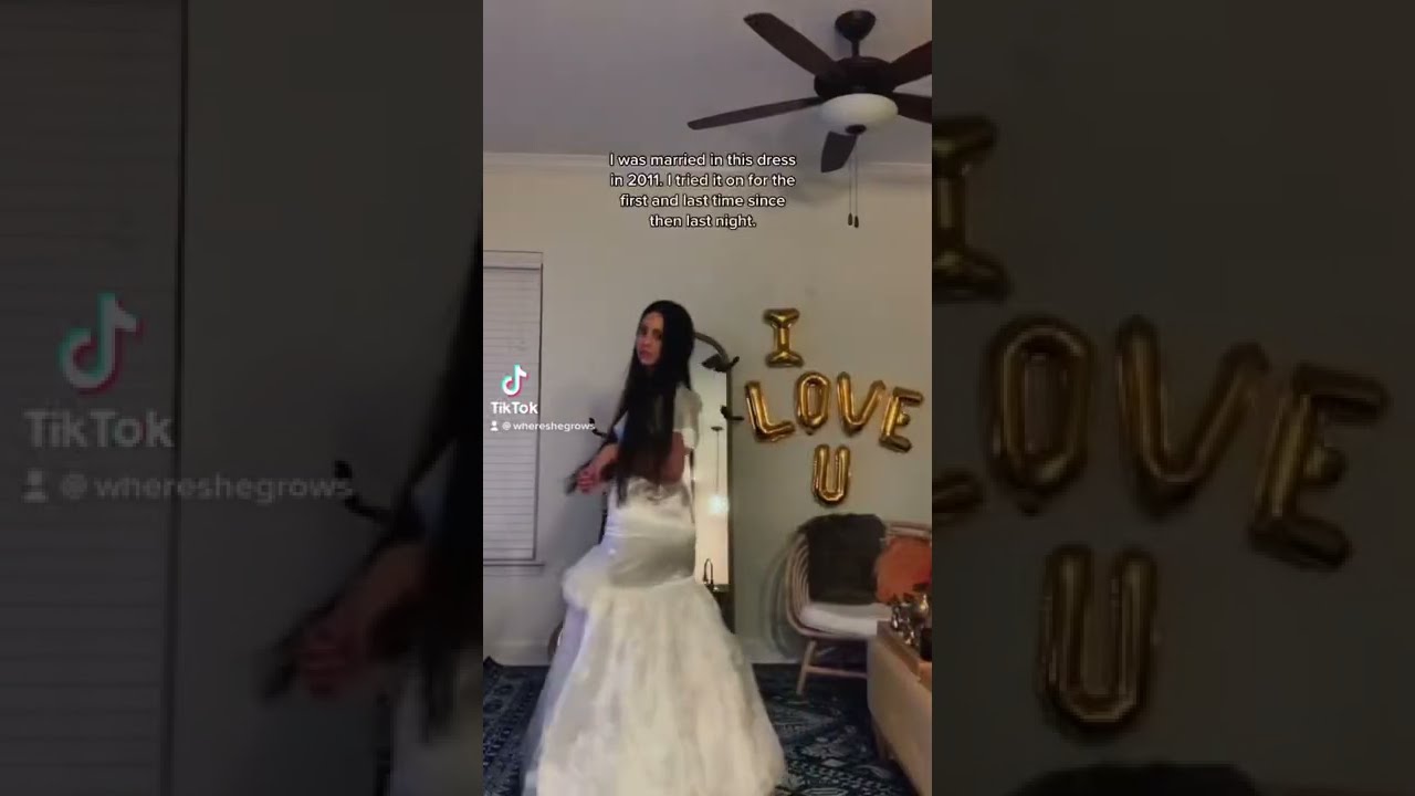 burning my wedding dress