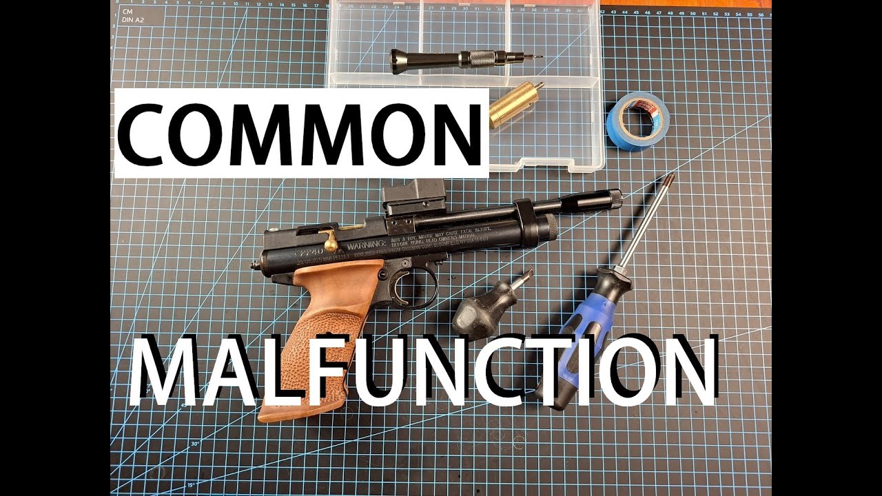 Common malfunction on Crosman 2240 YouTube