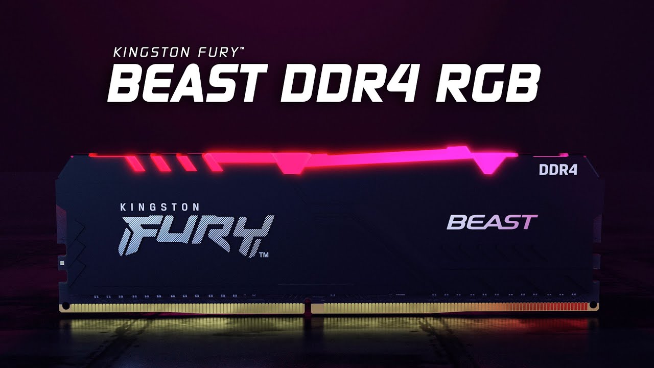 DDR4 RGB Memory with speeds up to 3733MHz Kingston FURY Beast YouTube