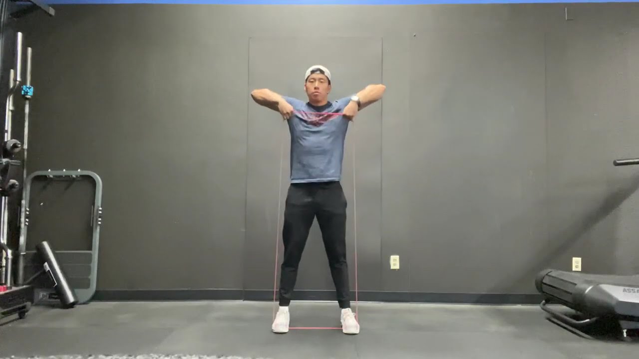 Resistance Band - High Pull - YouTube