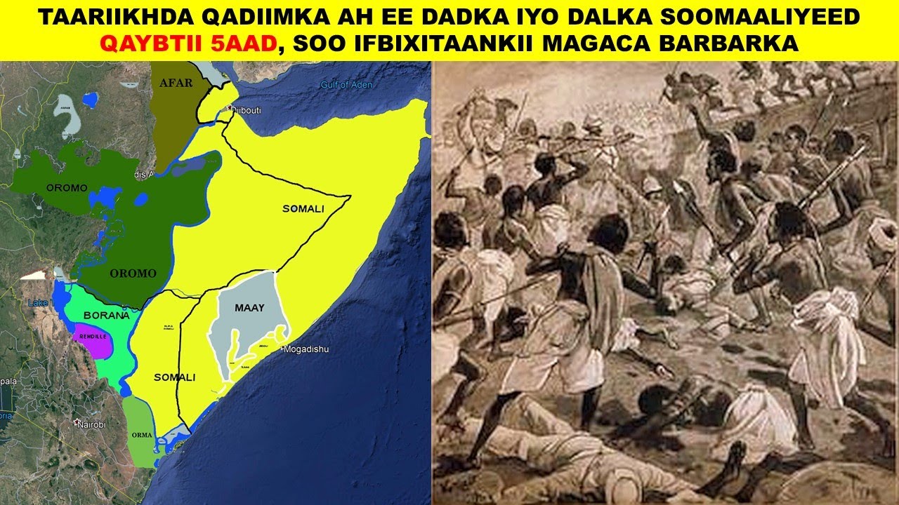 TAARIIKHDA QADIIMKA AH EE DADKA IYO DALKA SOOMAALIYEED QAYBTII 5AAD
