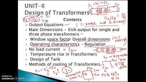 Electrical machine design part 1