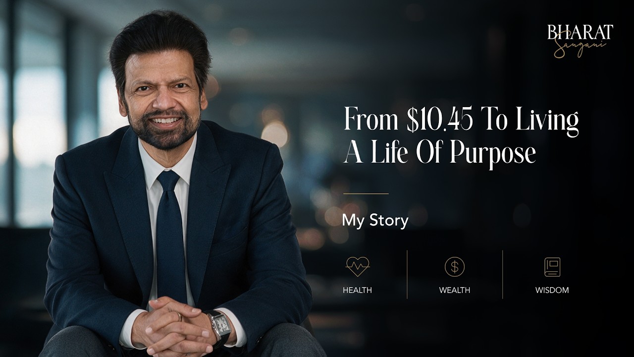 He Arrived With $10.45. This Is What He Built. | Dr. Bharat "Doc" Sangani