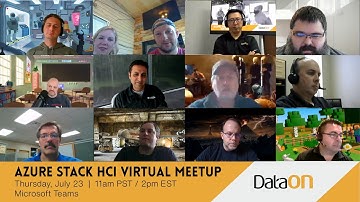 Azure Stack HCI Virtual Meetup for July 2020
