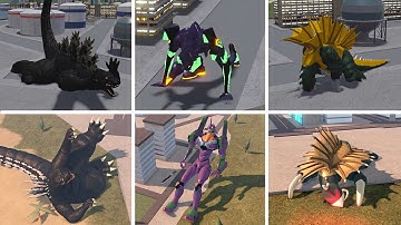 M0RTES KAIJU *melhores animações com som* KAIJU UNIVERSE VS KAIJU ARISEN 5.0 - Binance Comparison