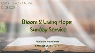 2025.12.28 주님의 교회 대학부 청년부 EM  주일예배 Livestream Worship Service