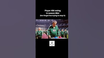 PLAYER 456 FORGOT THAT HES TRYING TO STOP SQUID GAME