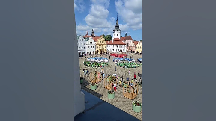 Tančící osmistovka - dětský rekord k 800. výročí založení Pelhřimova #rekord #rekordy