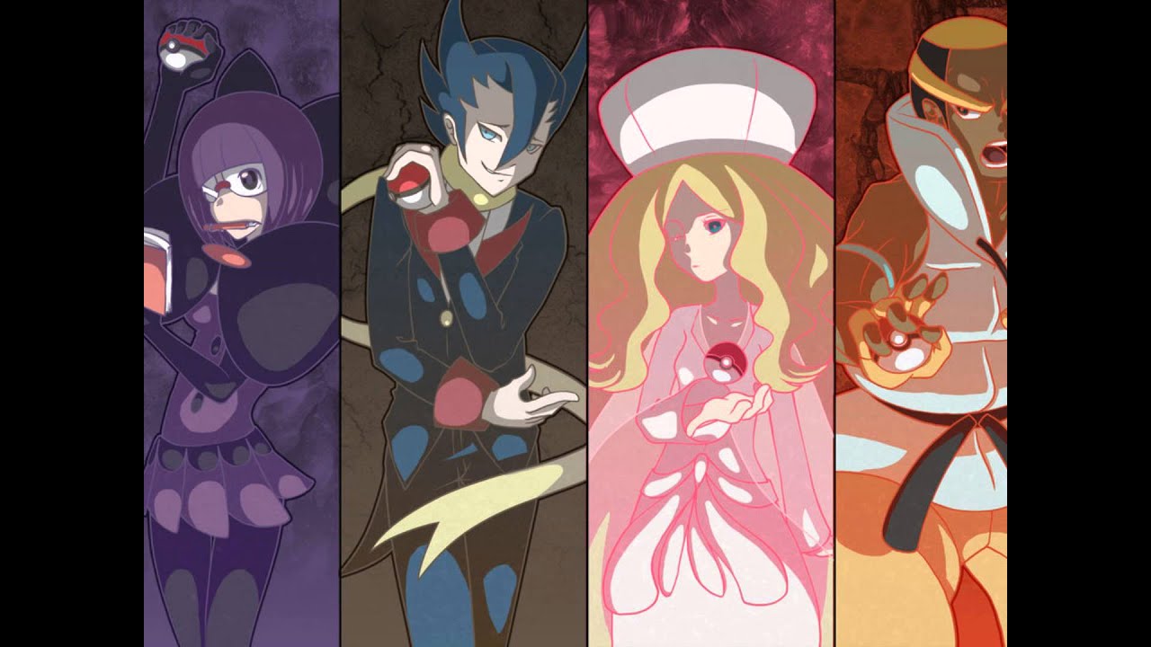 Resultado de imagen para pokemon black and white elite four battle