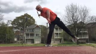 Roald Bradstock- Almost 53 - Has Best Standing Javelin Thro