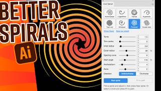 Impressive NEW Spiral Tool for Adobe Illustrator