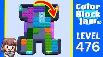 Color Block Jam Level 476 Solution Walkthrough
