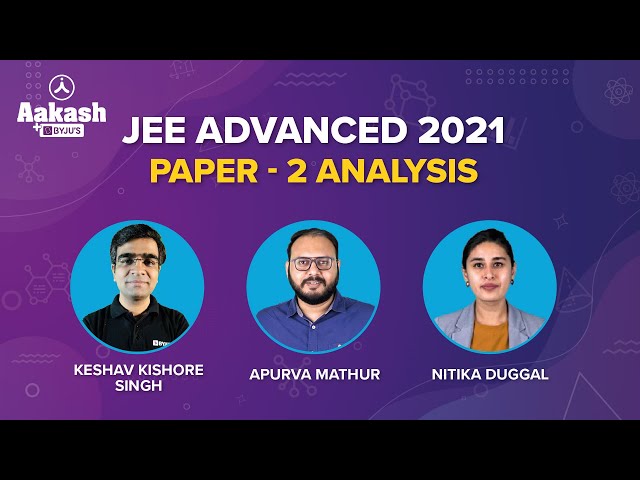 JEE Advanced is easier to Crack | Must Attend for every Adv aspirant | Anup  Sir - YouTube