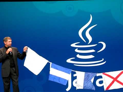 Java One - Larry Ellsion & Scott McNealy gift