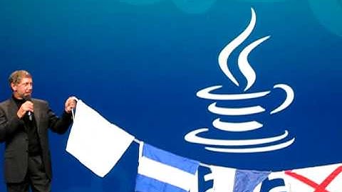 Java One - Larry Ellsion & Scott McNealy gift