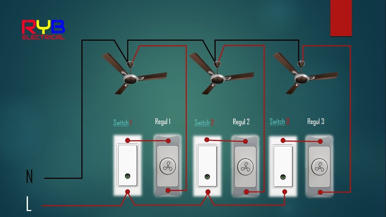 Fan Connection With Regulator Wiring Diagram