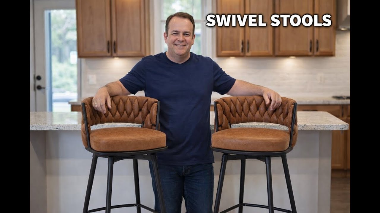 Комплект из 2 барных стульев BV для барной стойки.