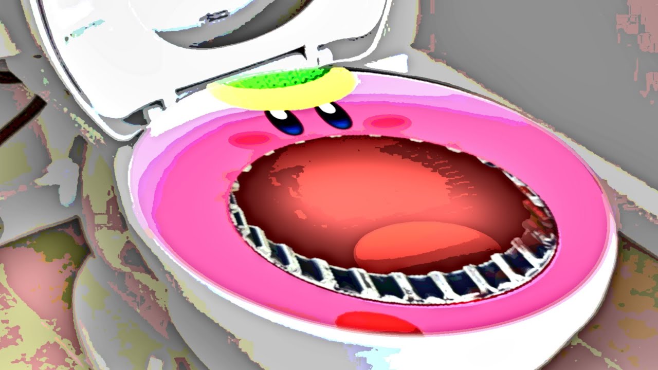 TOILET SEAT KIRBY IS BEST KIRBY YouTube