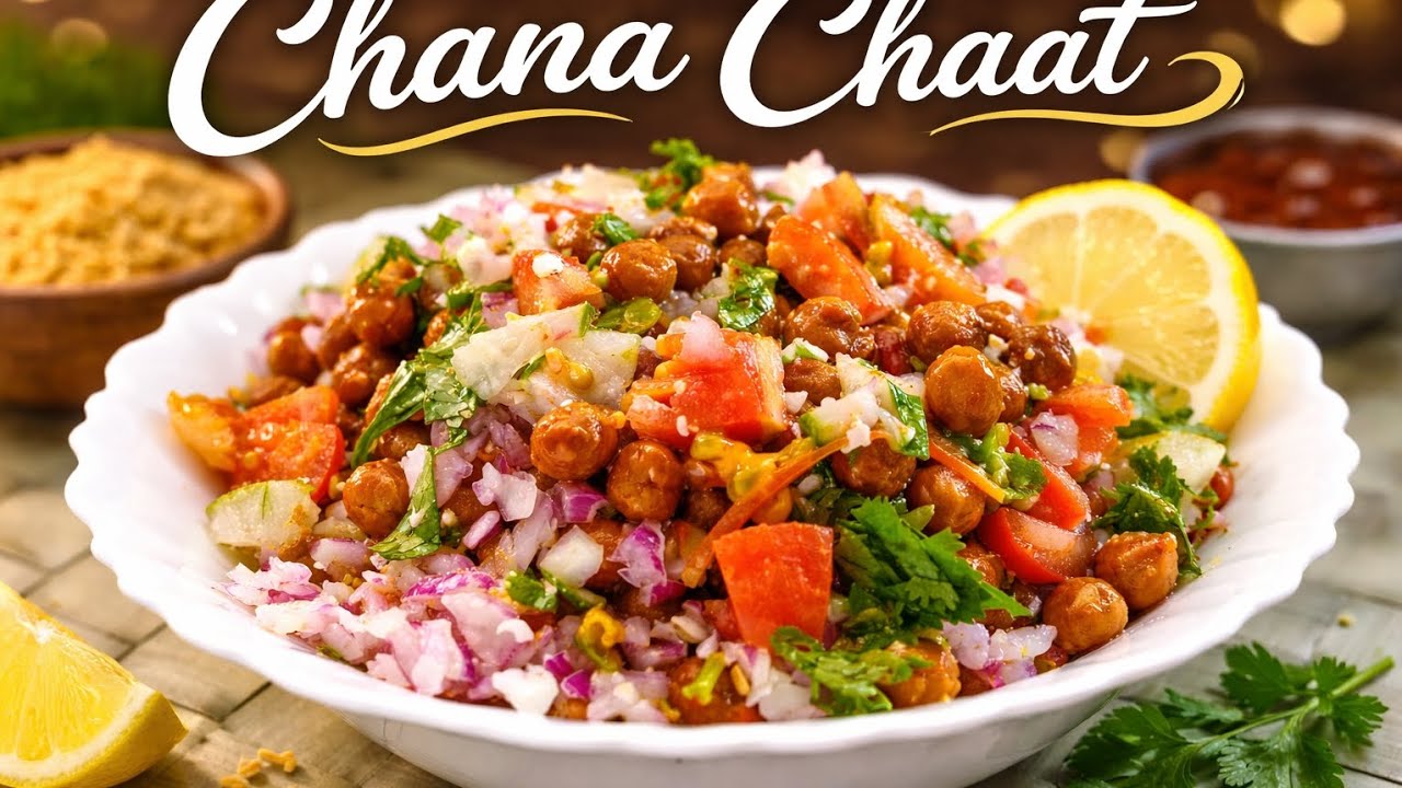 Chana Chaat Recipe – Nutritious, Gut-Friendly & Energy Boosting@ZaiqaDelight 
