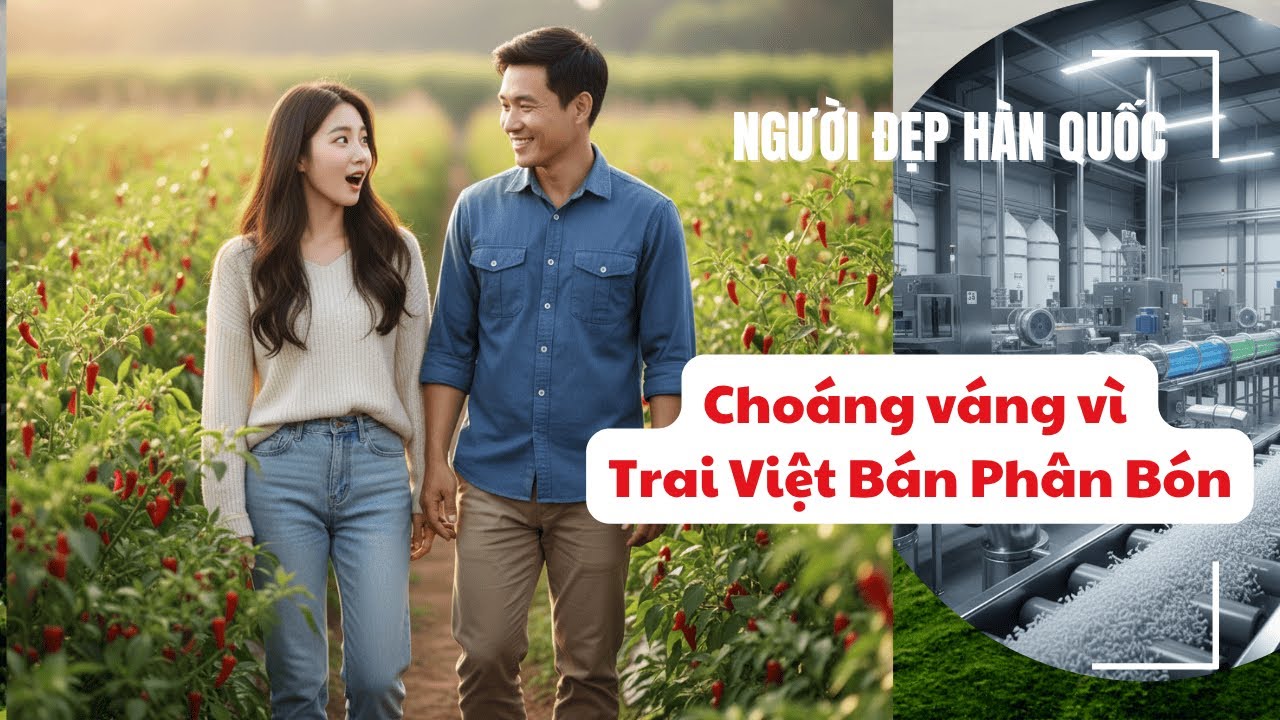 Người Đẹp Hàn Quốc Choáng Váng Vì Trai Việt Bán Phân Bón