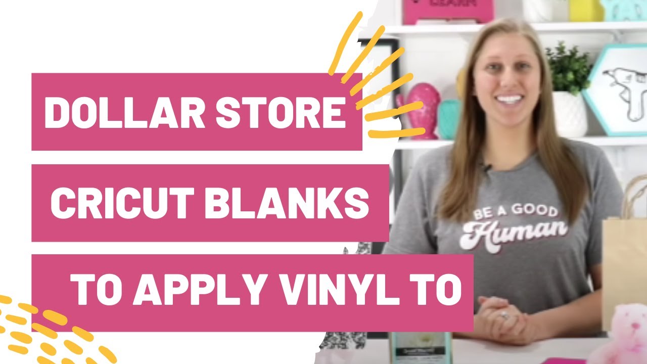 Dollar Store Cricut Blanks To Apply Vinyl To YouTube