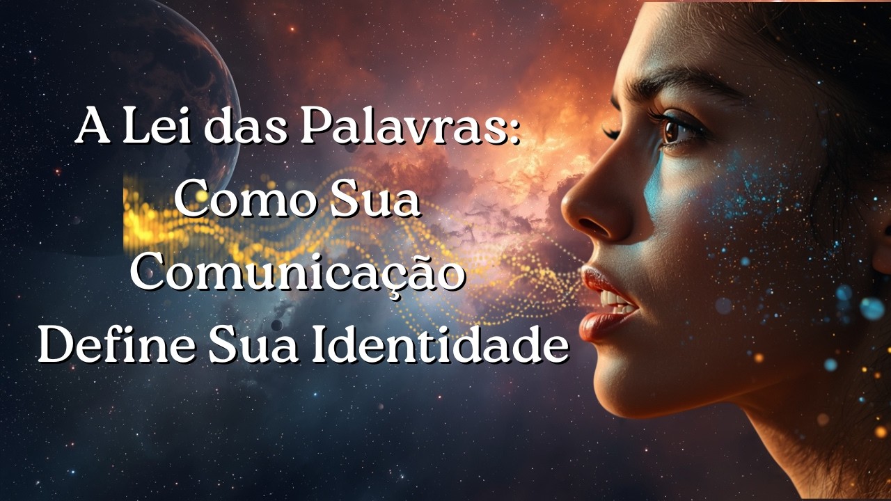 O VERBO QUE MOLDA A REALIDADE - Como sua Comunicação Cria ou Destroi quem Voce É