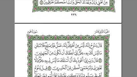 القرآن الكريم كاملا بصوت الشيخ السديس الجزء 12  استمع و اقرا في مصحف المدينة