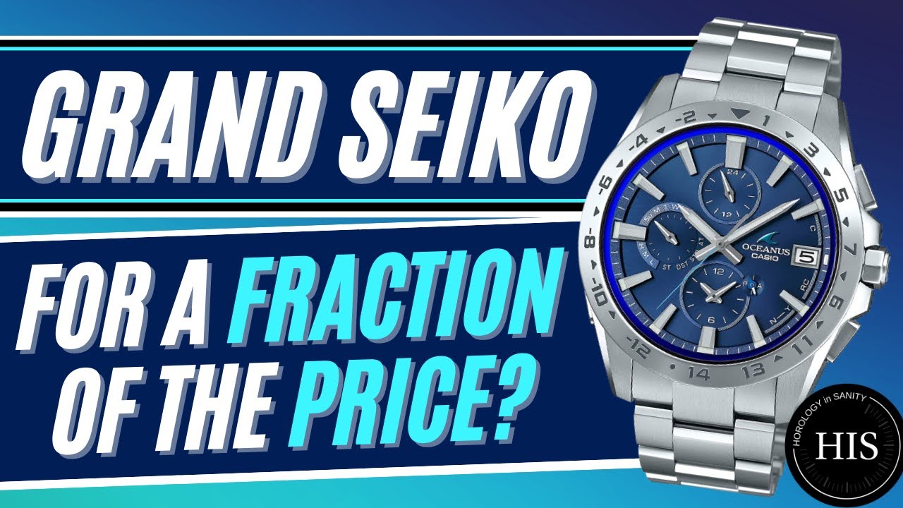 Is Casio Oceanus a Grand Seiko for a Fraction of the Price?? 💰🤔💰 -  YouTube