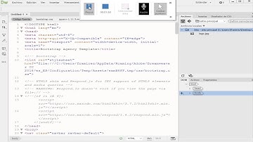 administrar sitio dreamweaver CC 2018