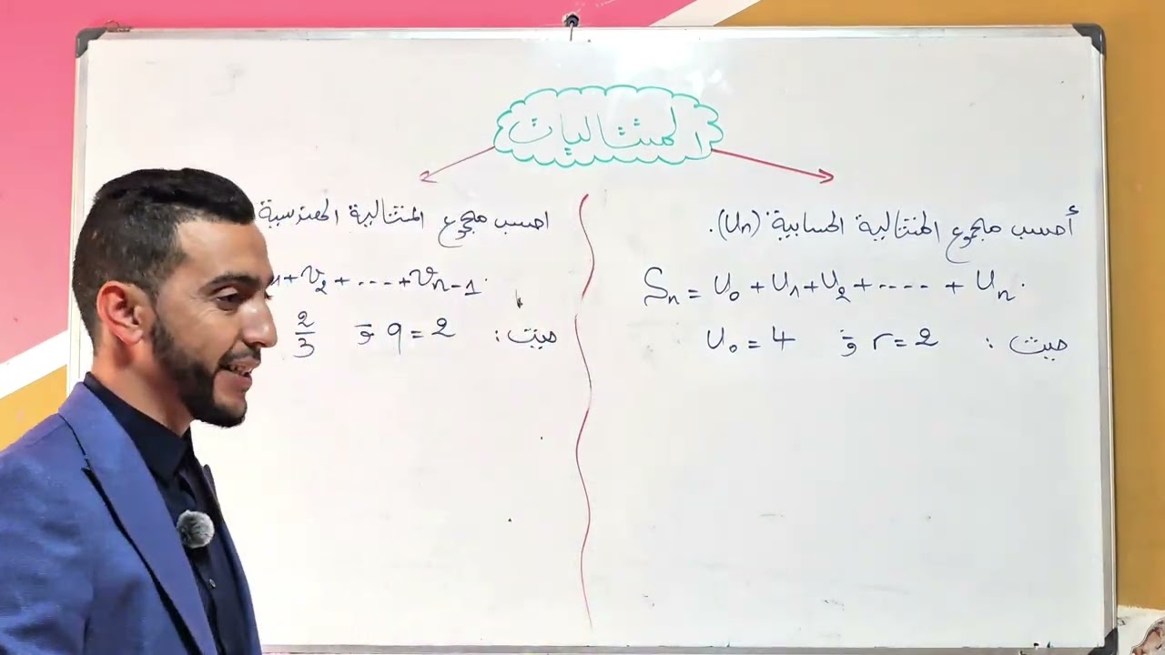 أبسط شرح للمتتاليات مع أمثلة رااائعة 🤩