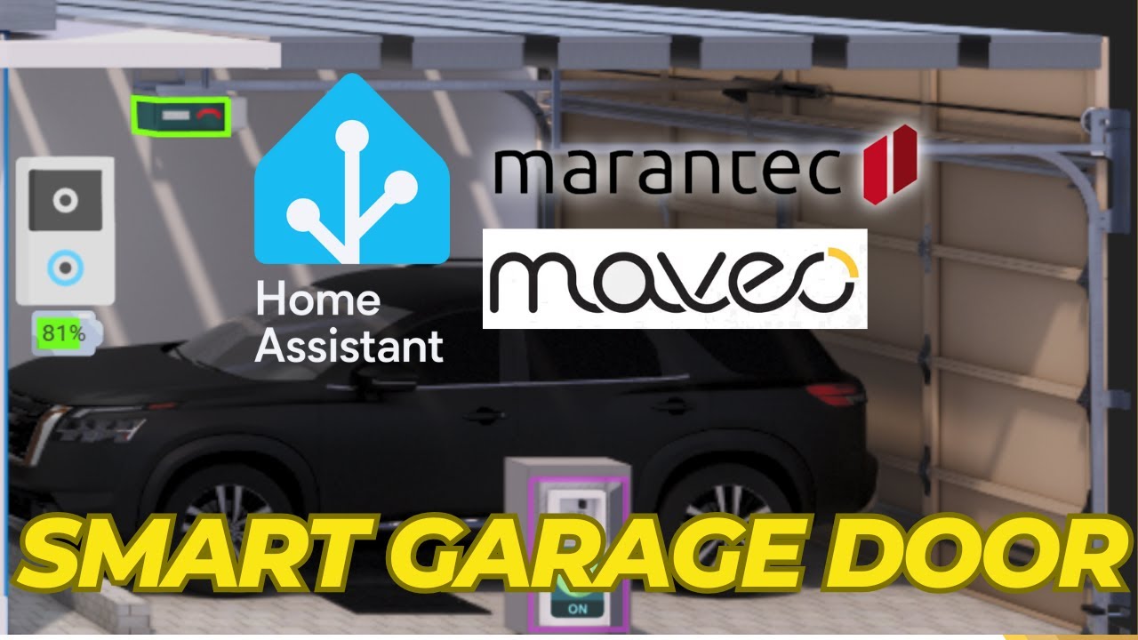 🔧 Smart Garage Opener for Marantec + Home Assistant Integration 🚪✨