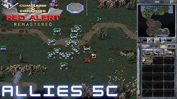 Command & Conquer Red Alert Remastered - Allied Mission 5C - TANYA